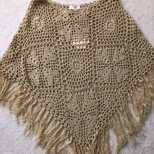 Crochet poncho